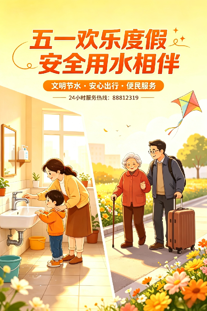 五一欢乐度假 安全用水相伴